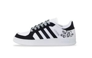 Adidas Neo Низкие износостойкие кроссовки для скейтбординга Breaknet унисекс, черные, белые