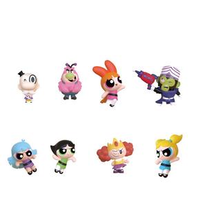 Набор магнитов на холодильник The Powerpuff Girls Heart Combination, мистическая коробка, одиночная мистическая коробка/полный набор 8 шт TOP TOY