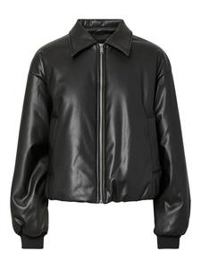 Pieces Куртка-бомбер черного цвета