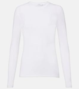 Джерси топ Ortensia Max Mara, Bianco