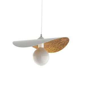 Подвесной светильник Lumicom Piuma, 40x40x40 см, коричневый