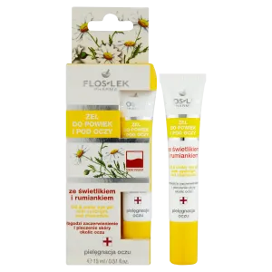 Floslek гель для глаз и глаз с небесным светом и ромашкой, 15 мл