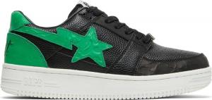 Кроссовки Gunna x Bapesta Low Slatt, черный