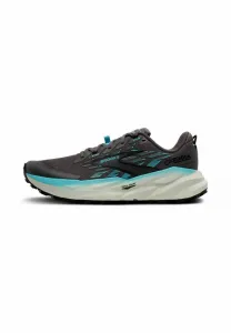 Кроссовки для трейлраннинга cascadia 19 Brooks, Rabbit Black/Bluefish