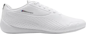 Кроссовки Puma BMW Motorsport x Drift Cat 7S Ultra White Black, белый