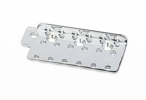 Подлинная пластина для бриджа Fender AVRI American Vintage Stratocaster - CHROME 001-9470-000