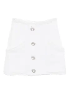 Твидовая юбка Aura Xenia Magera, белый