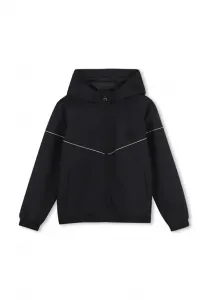 Легкая куртка унисекс с капюшоном Boss Kidswear, Black
