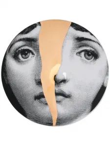 Миска с принтом, 4х10,5 см, Fornasetti, черный