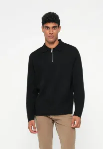 Джемпер slhteller с половинной молнией Selected, Black