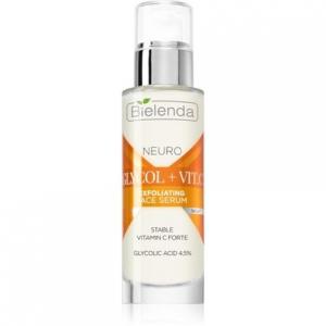 Neuro Glicol + Vit. C Ночная антивозрастная сыворотка с эффектом скраба - 30 мл Bielenda