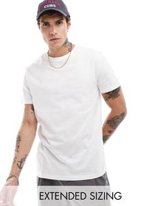 Белая футболка с круглым вырезом ASOS DESIGN