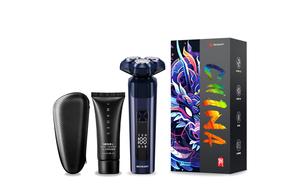 G500 поворотная бритва Smart Digital Display полностью водонепроницаемые нержавеющая сталь тройное лезвие Times