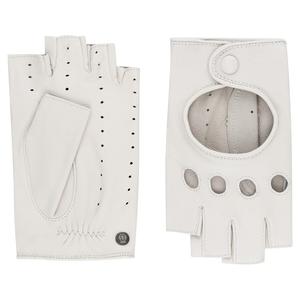 Перчатки без пальцев Roeckl FLORENZ AUTOFAHRER, белый