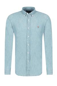 Рубашка POLO RALPH LAUREN Slim Fit, синий