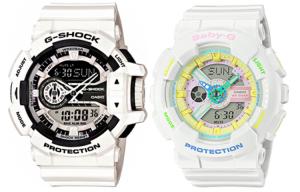 CASIO Часы Unisex Pair Table Series White Watch