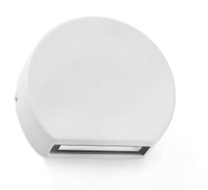 Уличный настенный светильник FARO Pill, белый