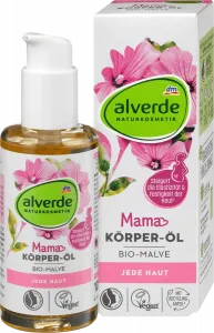 Масло для тела Mama органическое из мальвы 100мл alverde NATURKOSMETIK