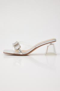 браслет прозрачные сандалии-мюли