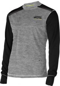 Рубашка функциональная FXR Tenacious Merino с длинными рукавами, серый