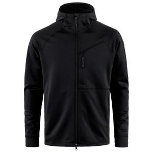 Толстовка с капюшоном из флиса Abisko Grid - флисовая куртка Fjällräven, черный