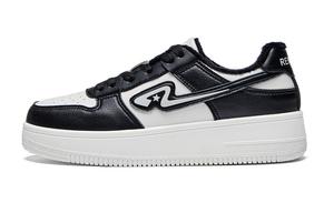 Кроссовки RENBEN Skateboarding Shoes Unisex Low-top, бежевый/черный