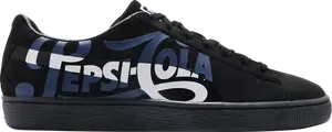 Кроссовки Puma Pepsi x Suede Classic Black, черный