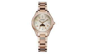 CITIZEN Экология Drive Collection C Collection Light Powered Quartz женские часы с золотым циферблатом