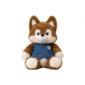 Лесные бегающие зверюшки плюшевые куклы высота 35см/50см/30см HEDIE