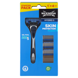 Wilkinson Sword Hydro 5 Skin Protection Regular бритва, 1 шт + сменные лезвия, 4 шт.