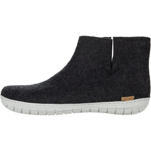 Слипперы Wool Boot Rubber Outsole Glerups, серый