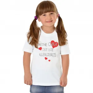 Футболка Trigema «Футболка TRIGEMA Любимая бабушка», белый