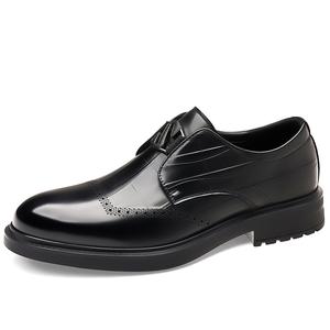 Мужские повседневные туфли с кожаным верхом PEHL, Black