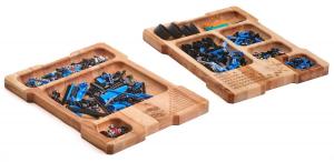 Набор органайзеров из бука Blacked Brick для расстановки кубиков LEGO / Blacked Brick. Inna marka