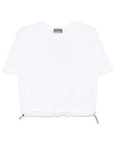 Футболка Herno с завязками на подоле, белый