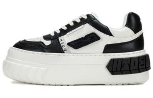 Кроссовки Tyres Leather на платформе Both, Black White