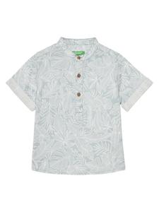 Рубашка обычного кроя 5OUGGQ02G United Colors Of Benetton, синий