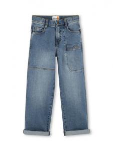 Детские джинсы свободного кроя Timberland, Double Stone+Bleach