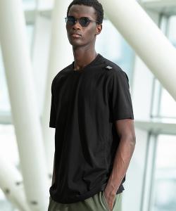 Футболка с логотипом поезда EMPORIO ARMANI EA7 серии M TAPE TEE SS CO