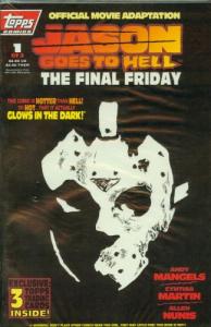 Jason Goes to Hell The Final Friday - Polybagged with 3 cards (Topps Comics)