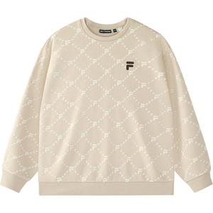 Толстовка с флисовой подкладкой Unisex Skin Gray FILA FUSION, серый