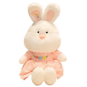 Fox fairy Милый пасторальный кролик очаровательный дизайн мягкая плюшевая белая кроличья тканевая кукла плюшевая кукла