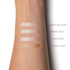 Claré Makeup Surgery палетка из 4 шелковистых сияющих пудр, 32 г