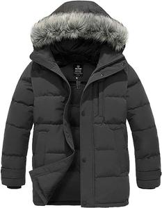 Куртка Wantdo Men's Winter Thicken, темно-серый