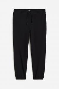 Спортивные брюки H&M Sweatpants in Loose Fit, черный