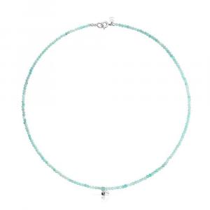 Колье Tous Amazonite Camille, серебро