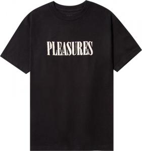 Футболка Pleasures Tickle Logo T-Shirt 'Black', черный