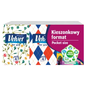 Velvet Minis салфетки, 6х7 шт/1 упаковка