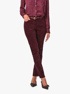 Бархатные скинни джинсы Pure Collection, Red