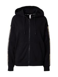 Спортивная толстовка с капюшоном на молнии DKNY Performance, черный